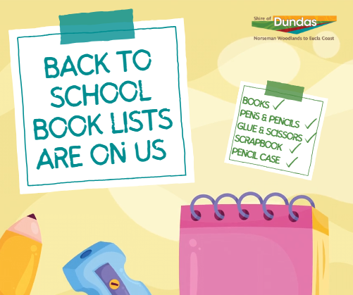 Back to School Book Lists are on us!