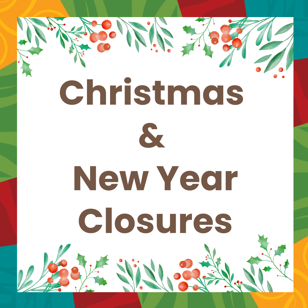 2024 Christmas & New Year Closures